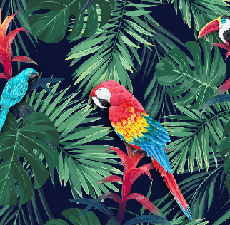 Exotic Parrot Wallpaper