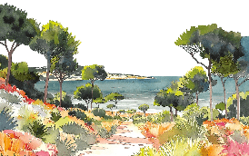 Papier peint panoramique air estival, XXL, tendance