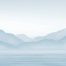 Papier peint Annecy et son lac paisible