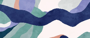 Papier peint abstrait ondulation - Muralconcept