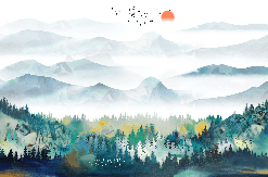 Papier peint Mountain & Scandinave - Muralconcept