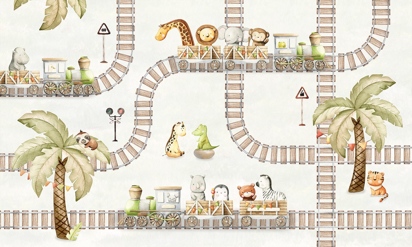 Tchou-Tchou baby travel wallpaper