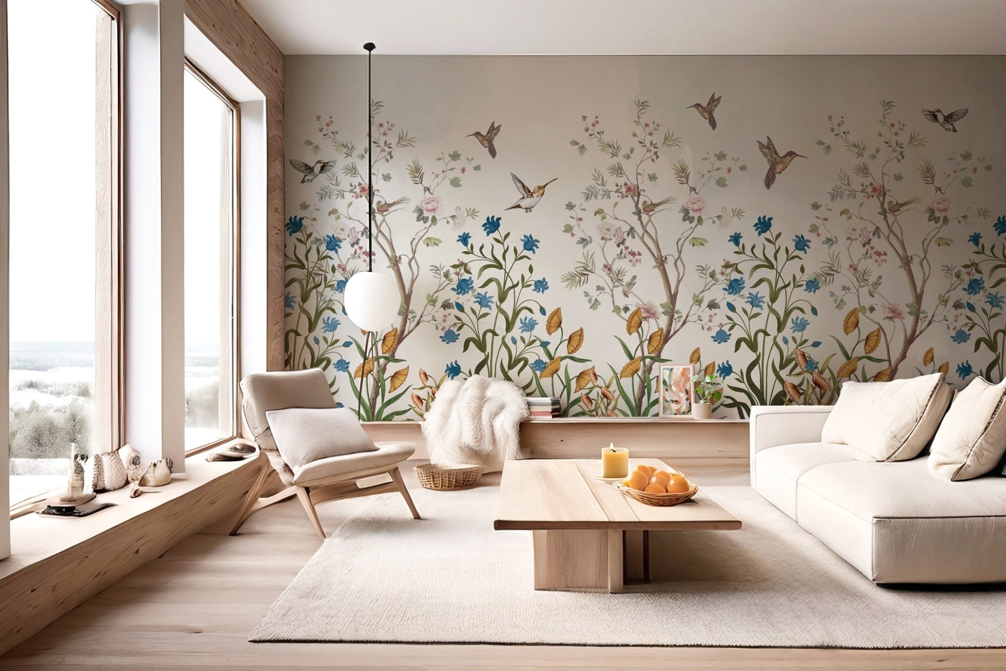 Papier peint jardin impérial