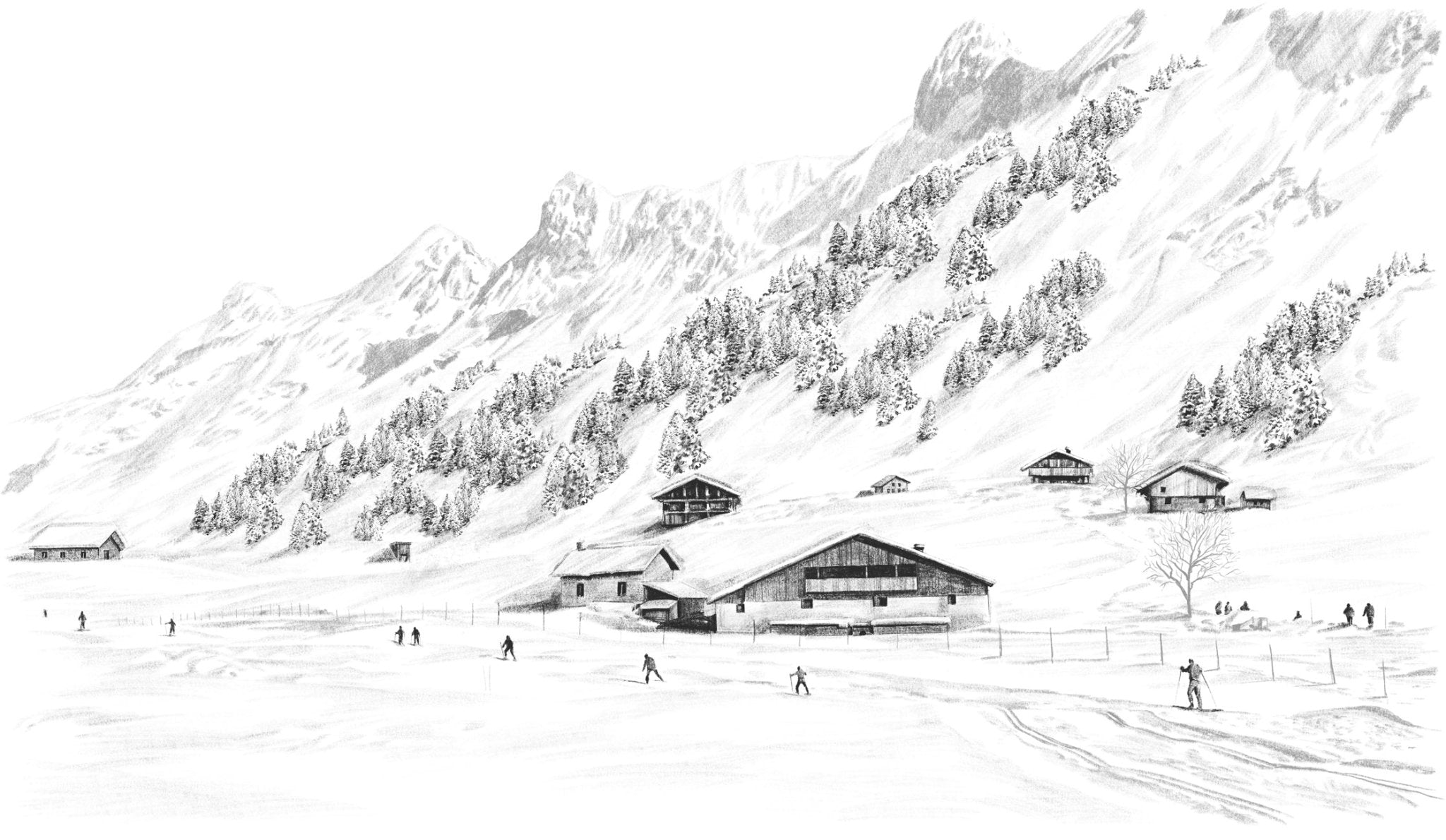 Papier Peint Montagne : Design Élégant et Naturel | MuralConcept