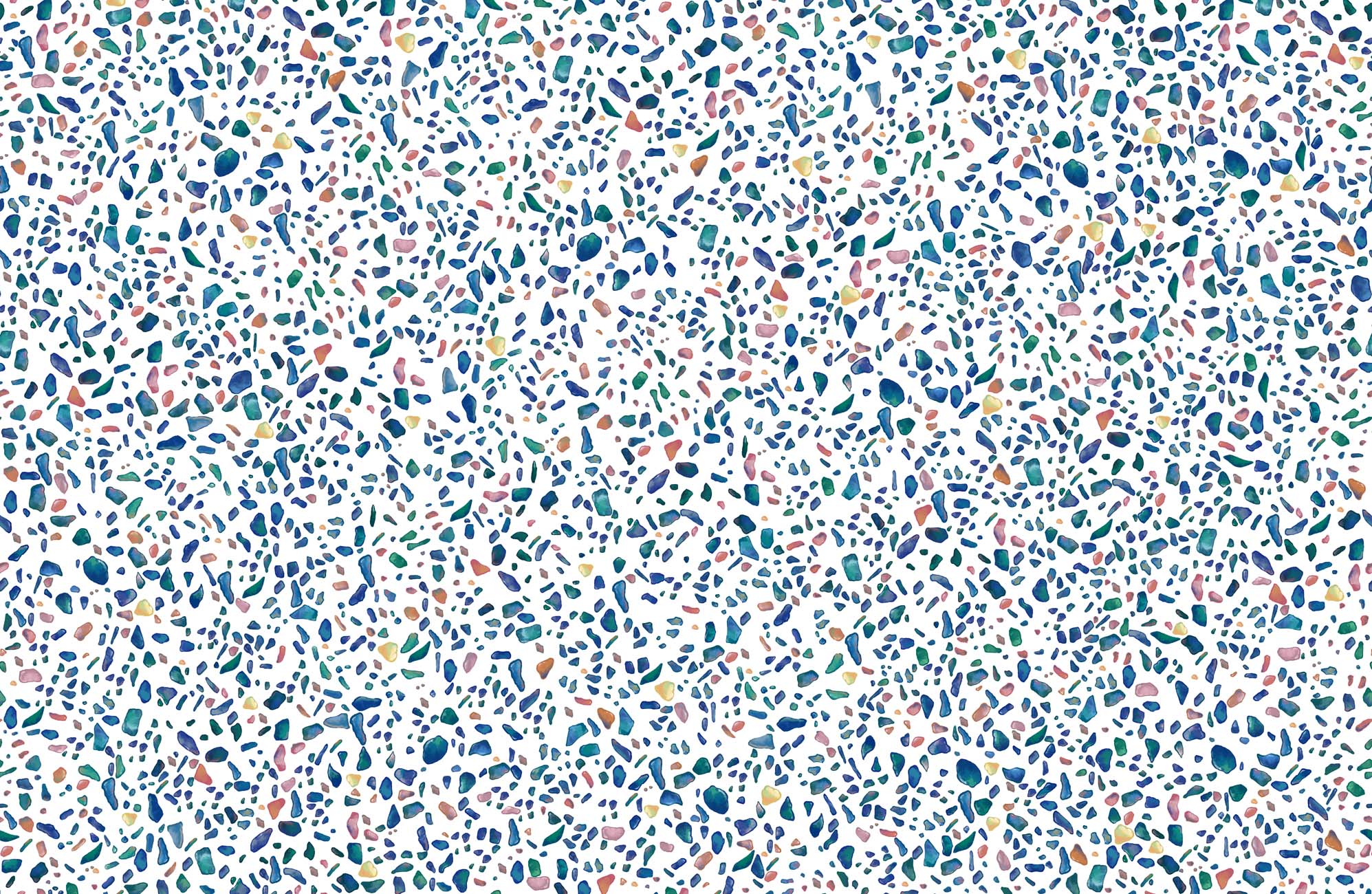 Papier peint effet terrazzo condensé, XXL, tendance