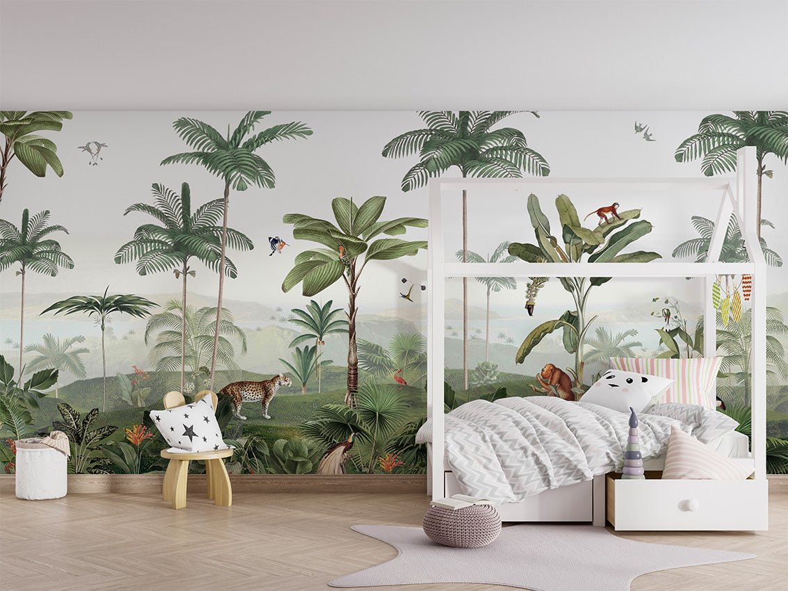 Tropical plain wallpaper