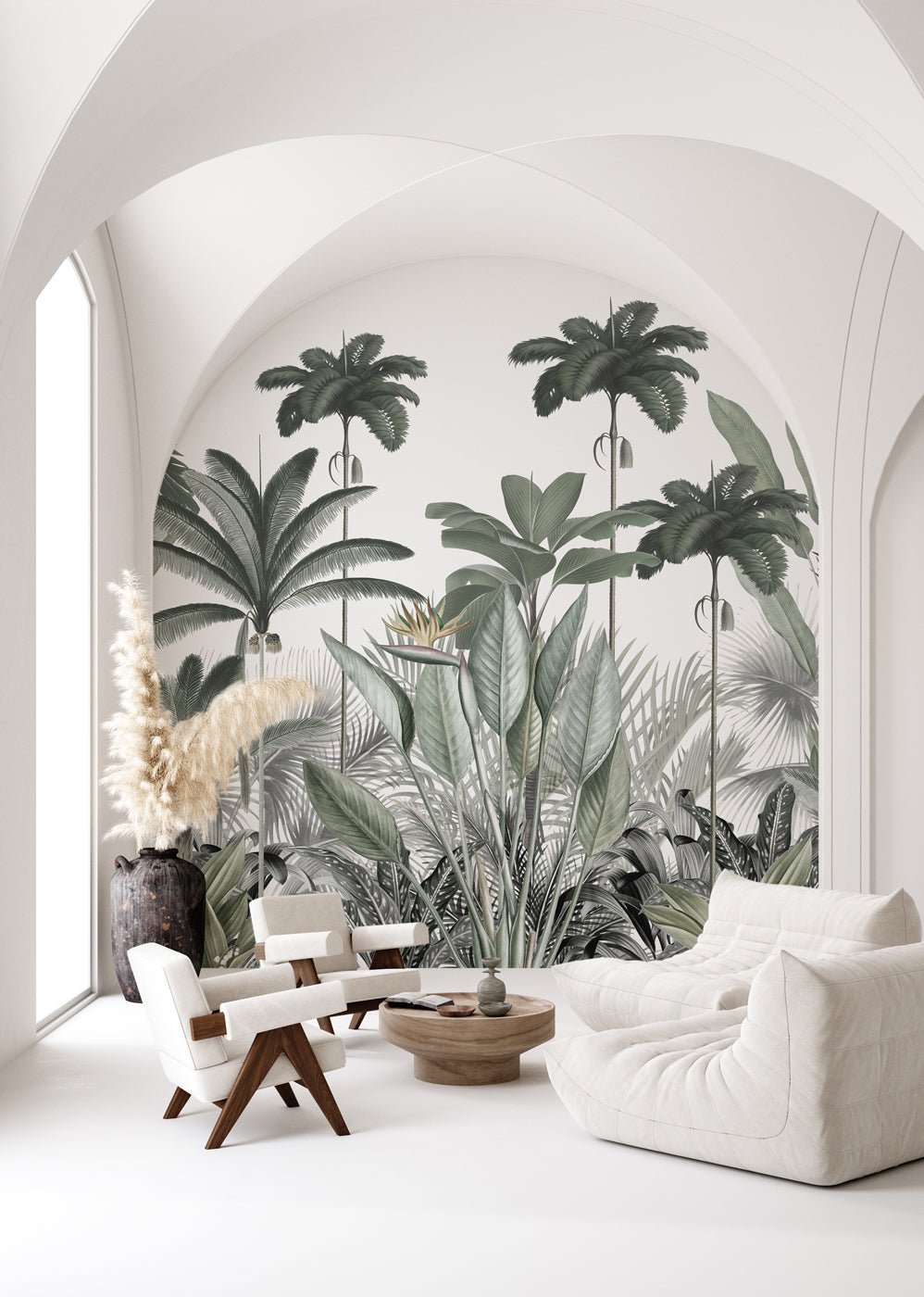 Papier peint panoramique jungle tree - Muralconcept