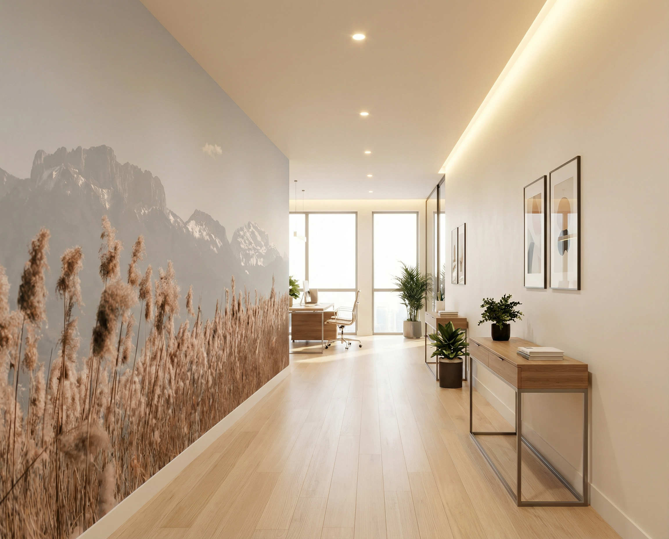 Photo wallpaper - La Tournette et au delà