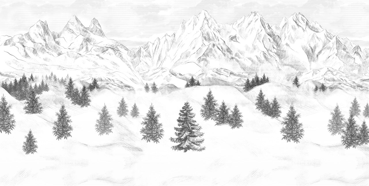 Papier peint Aiguilles d'Arves