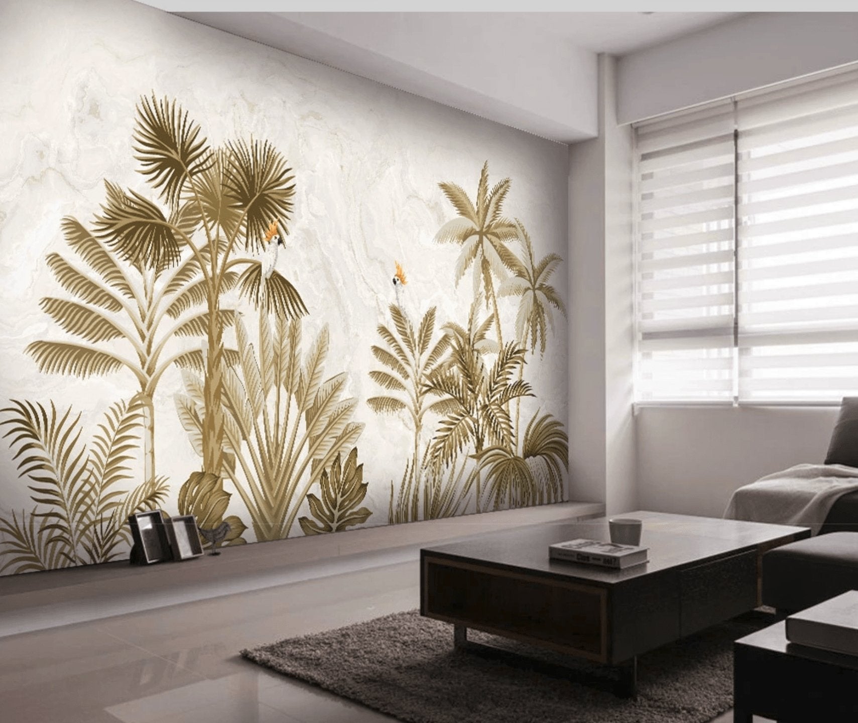 Papier peint Jungle Tamarindo Jungle - papier peint sur mesure francais - muralconcept