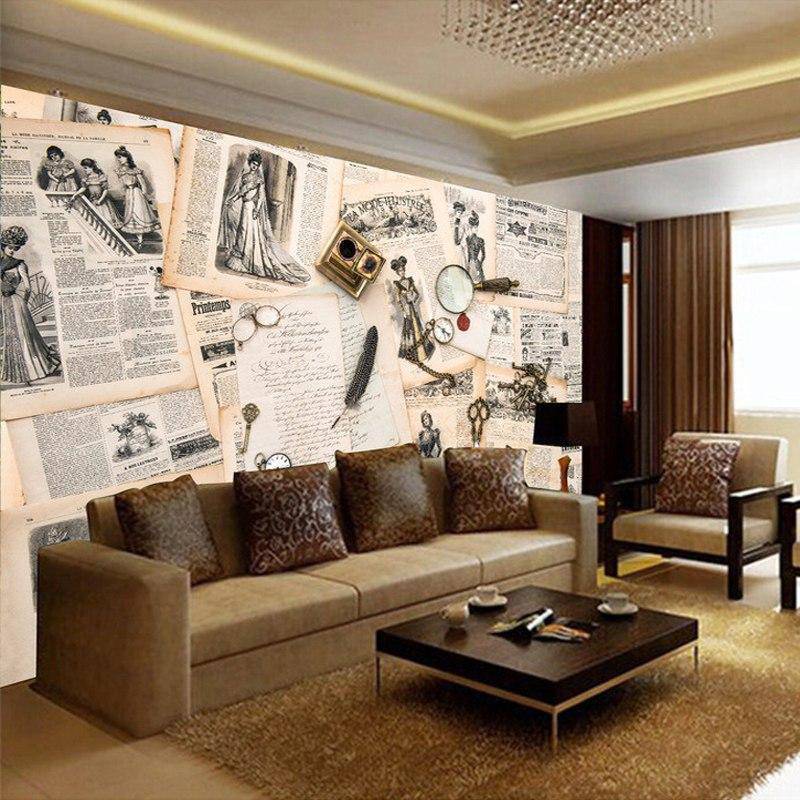 Papier peint Newspaper - papier peint sur mesure francais - muralconcept