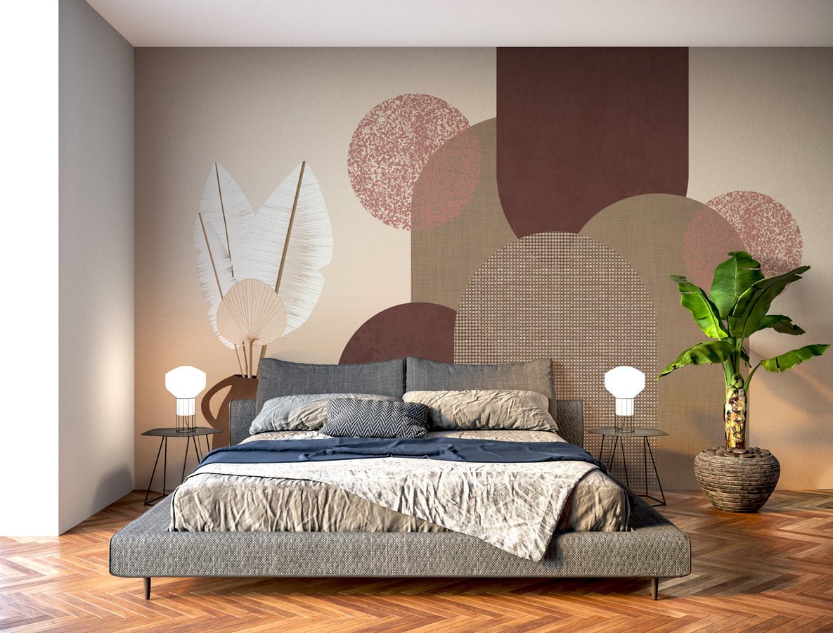 Panoramic wallpaper Art design